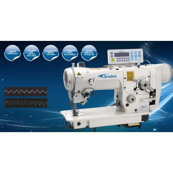BD-2284-D7 Yüksek Devirli Full Otomatik Atlar Ve Diker Zigzag BD-2284-D7 Yüksek Devirli Full Otomatik Atlar Ve Diker Zigzag