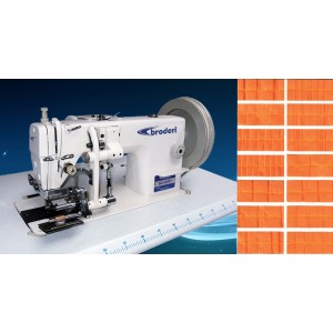 BD-555X Serisi 14 Desen Zincir Dikiş Pile Makinaları